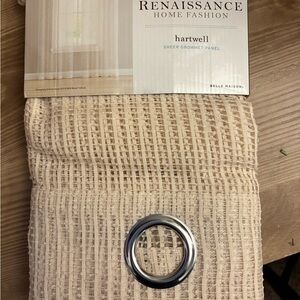 Cream Grommet Curtains Modern Accents